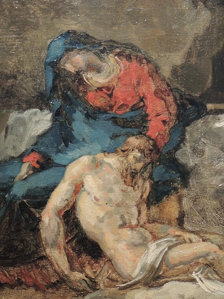 Il Cristo morto sostenuto dalla Vergine - bozzetto, Musée Cognacq, Jay